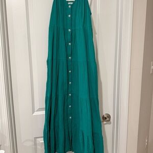 Universal Thread Green Maxi Dress